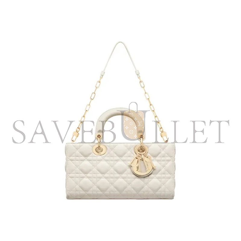 D*or medium lady d-joy bag m0540onge_m030 (26*13.5*5cm)